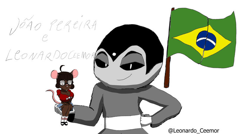 Me and Joao Pereira Cartoons