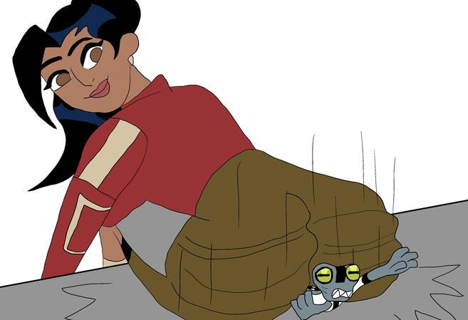 Kai and Grey Matter From Ben 10